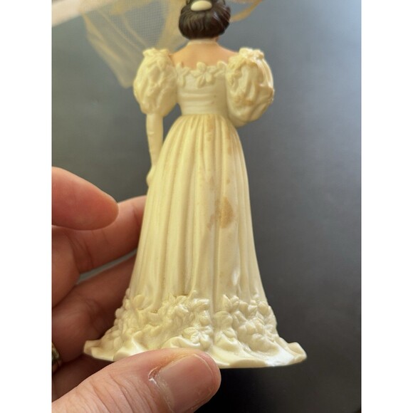 Scarlett O'hara Figurine Hallmark 2004 Wedding Dress 5" Gone With The Wind - Picture 6 of 11
